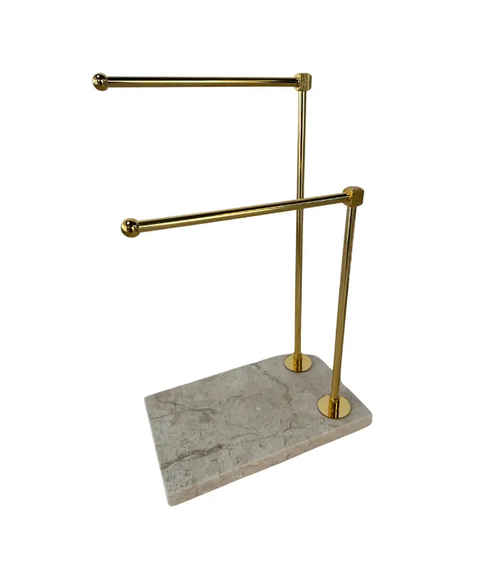 Bej Gold Mermer Banyo Seti (1)