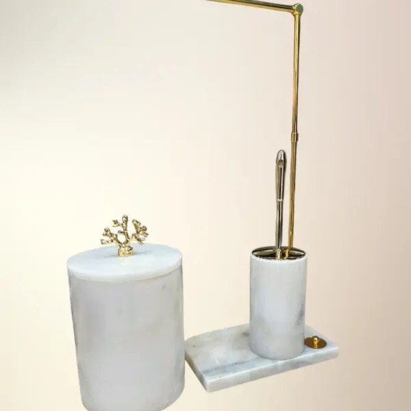 Aura Line – Gold Mermer Banyo Seti