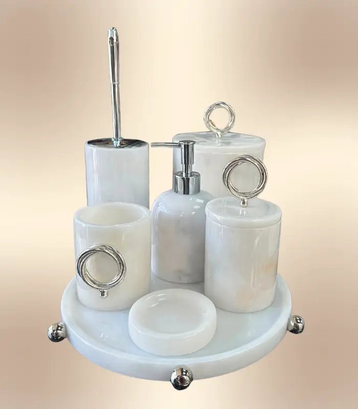 gümü top detaylı özel seri 7li set 6000tl